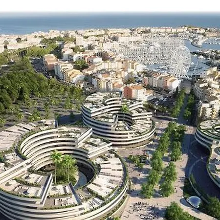 T3 Au Cap D'agde Avec Parking, A 10 Min Du Port Et 15 Min De La - Fr-1-749-9 Apartment